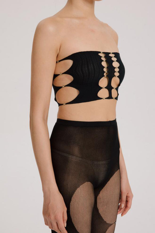 RUI five-piece bandeau RAW21SF02 Onyx black (RUIFW21SF02)